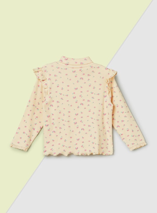 Girls Knit Ruffle Top - Pack of 2