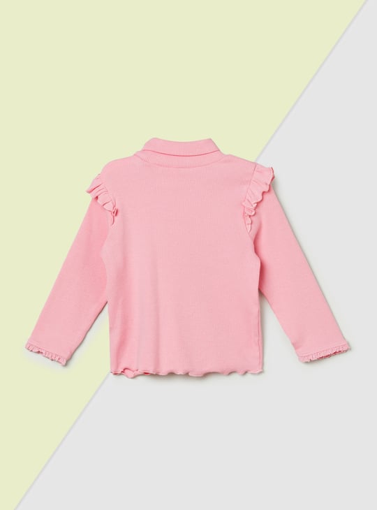 Girls Knit Ruffle Top - Pack of 2