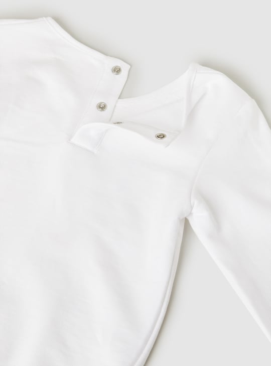 Girls Applique T-shirt with Leggings