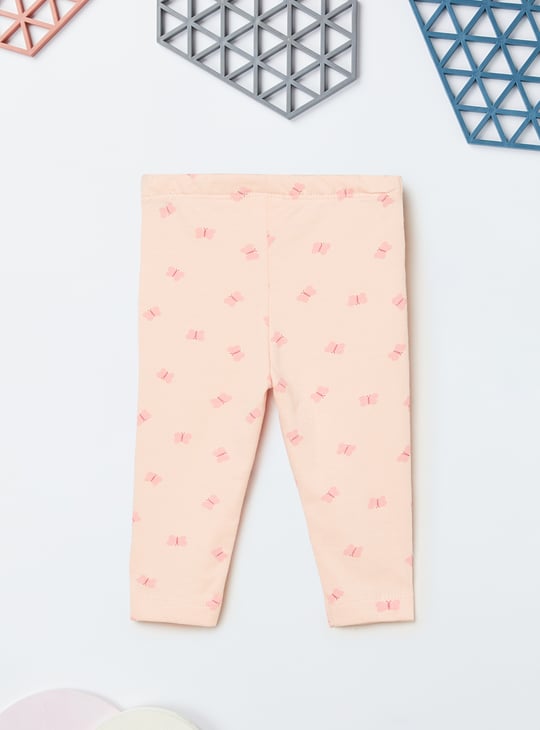 Girls Applique T-shirt with Leggings