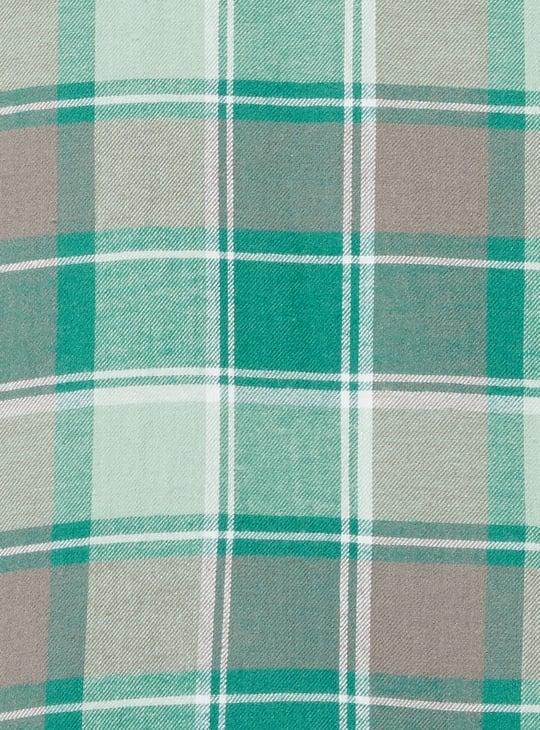 Women Checked Oversized Shirt