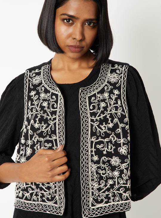 Women Embroidered Jacket