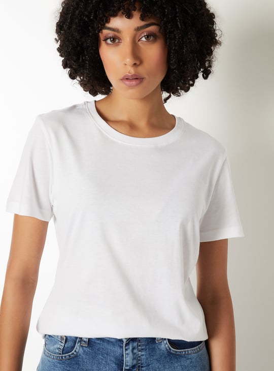 Women Solid T-shirt