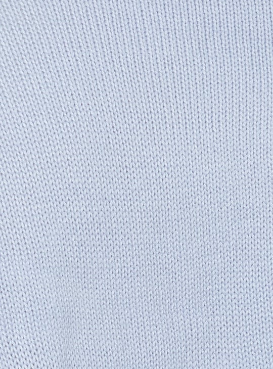 Women Jacquard Pearl Embellished Cardigan