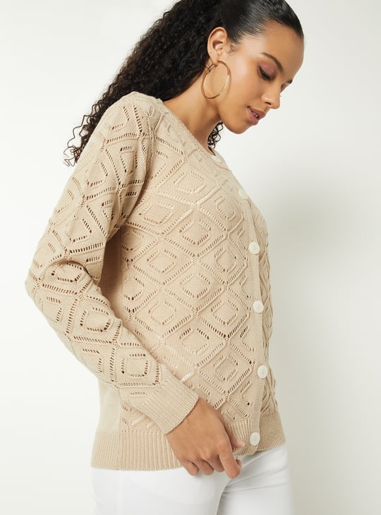 Women Knit Cardigan
