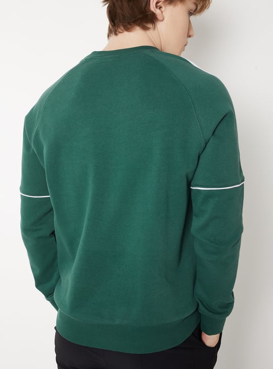 Men Side Striped Sweatshirt
