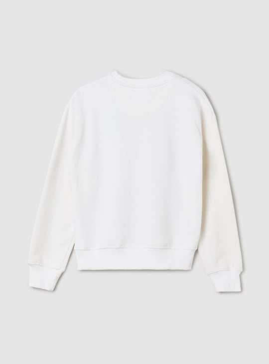 Girls Graphic Print Sweatshirt