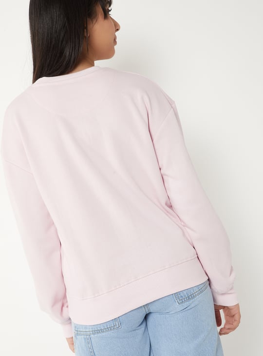 Girls Printed Sweatshirt