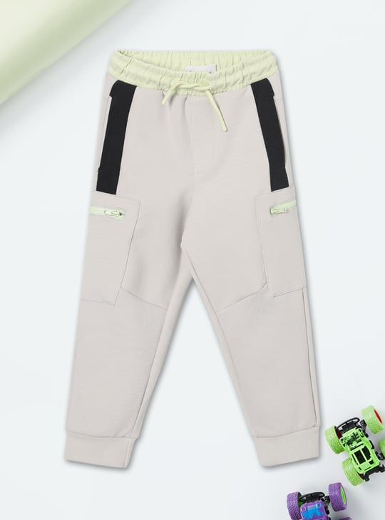 Boys Colourblock Joggers