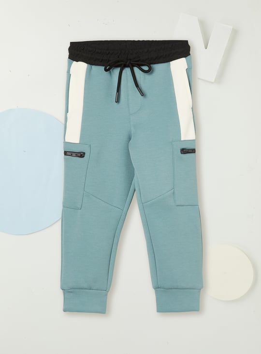 Boys Colourblock Joggers