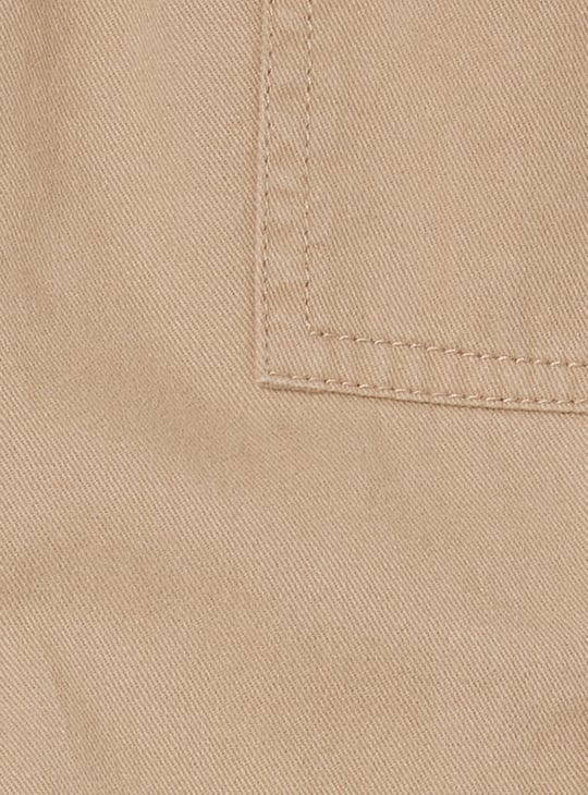 Boys Textured Cargo Joggers