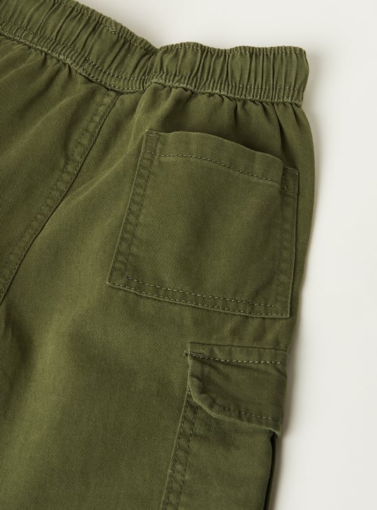 Boys Relaxed Fit Cargo Joggers