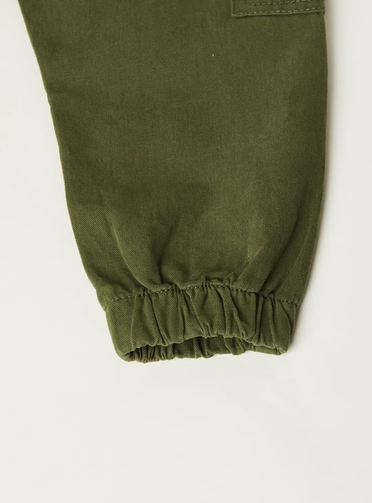 Boys Relaxed Fit Cargo Joggers