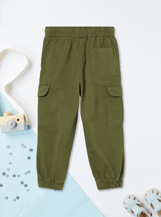 Boys Relaxed Fit Cargo Joggers