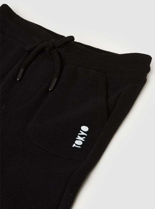 Boys Printed Oversized Joggers Set