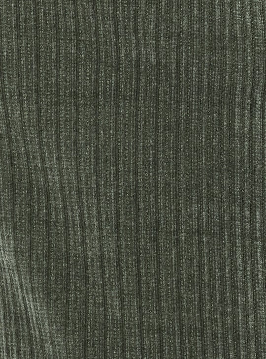 Women Pleated Wide Leg Corduroy Trousers