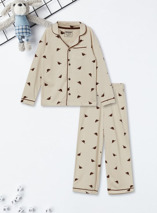 Boys Printed Sleepwear Set