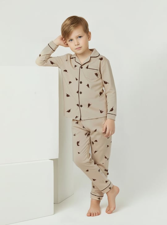 Boys Printed Sleepwear Set
