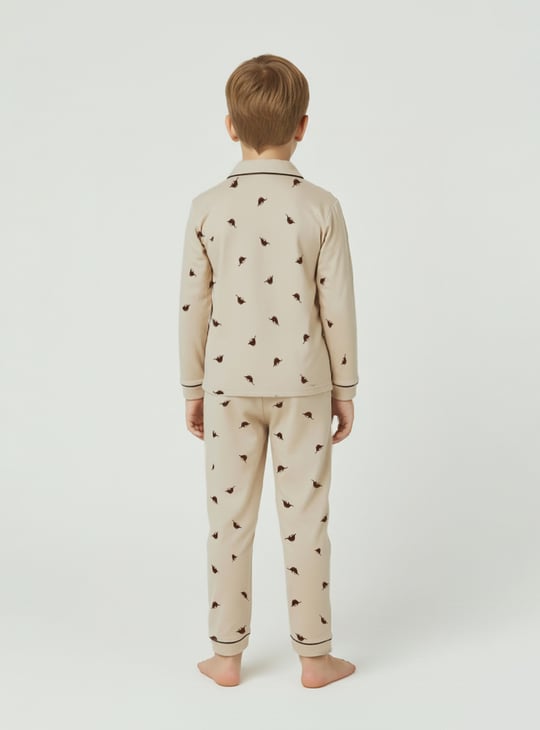 Boys Printed Sleepwear Set
