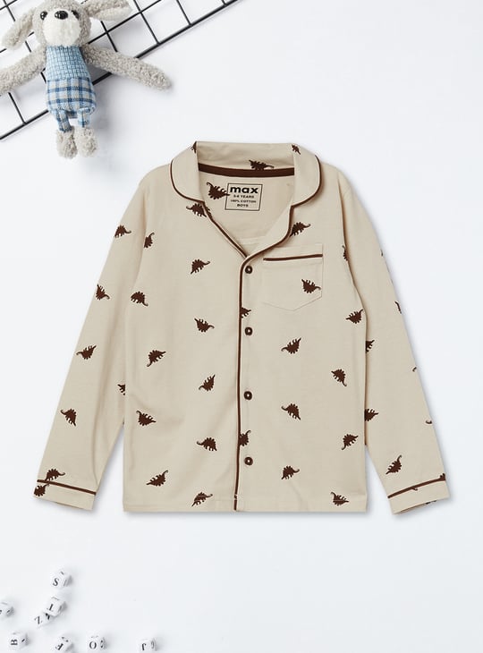 Boys Printed Sleepwear Set