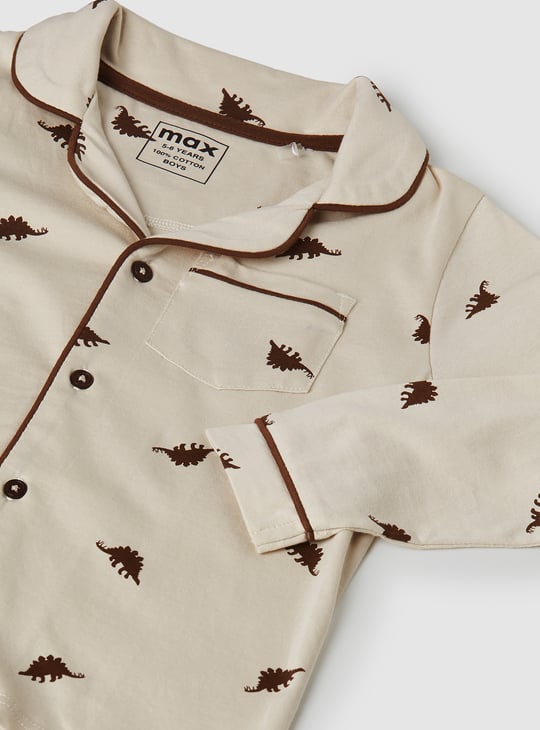 Boys Printed Sleepwear Set