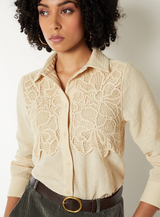 Women Embroidered Shirt