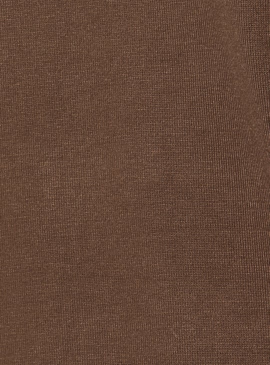 Women Contrast Tipping Top with Pearl Accents