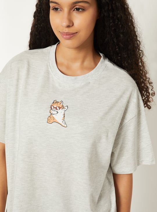 Women Printed Shorts Set