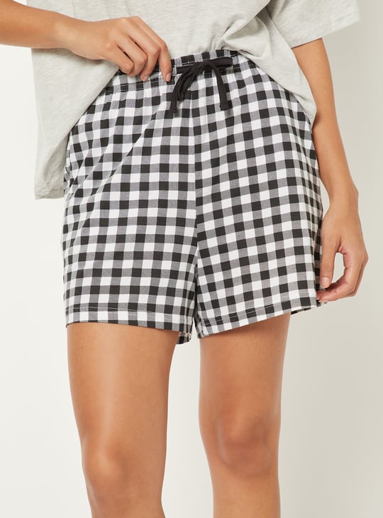 Women Printed Shorts Set