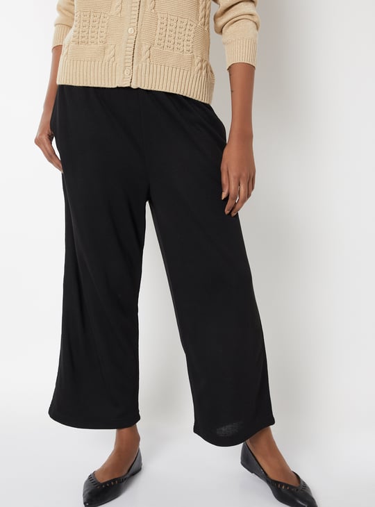 Women Knit Palazzos