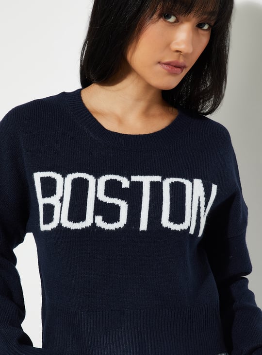 ALAYA F x URB_N Knit Crop Sweater