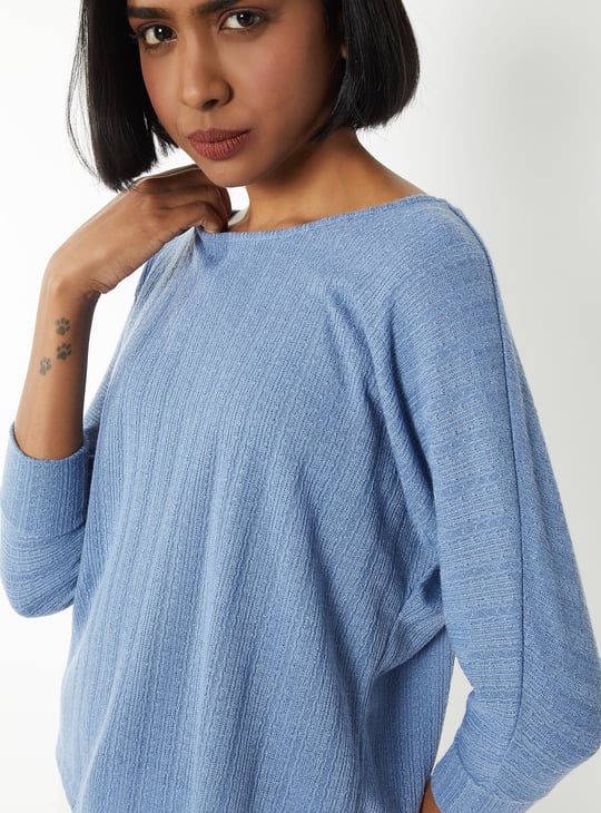 Women Textured Knit Top