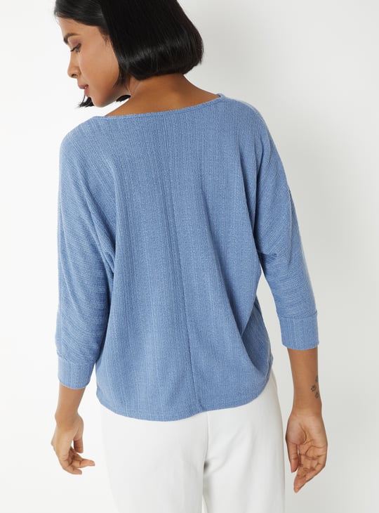 Women Textured Knit Top