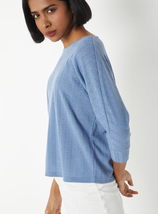 Women Textured Knit Top