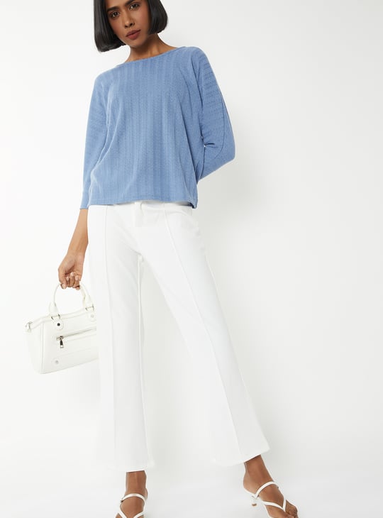 Women Textured Knit Top
