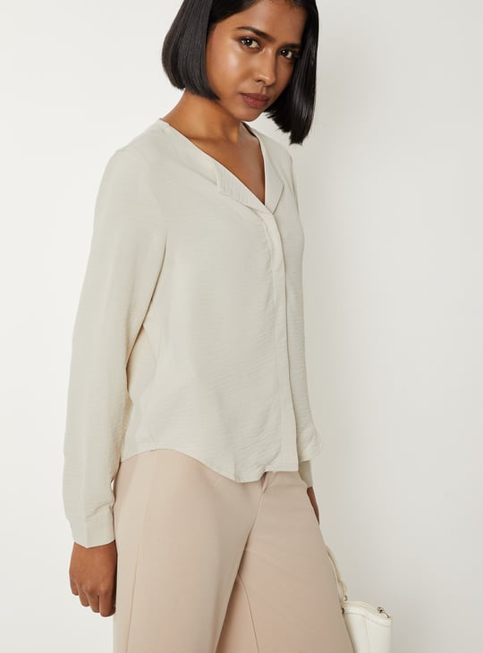 Women Textured Blouse