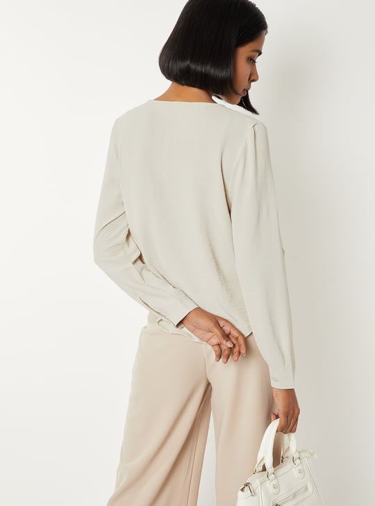 Women Textured Blouse