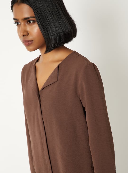 Women Textured Blouse
