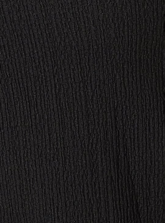 Women Textured Polo T-shirt