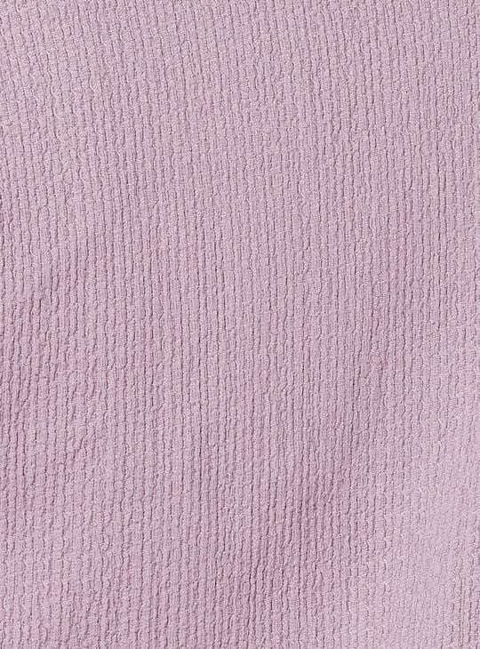 Women Textured Polo T-shirt
