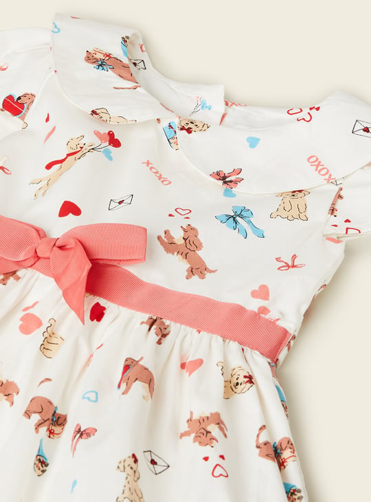 Girls Printed Dress