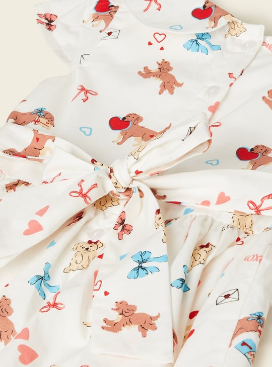 Girls Printed Dress