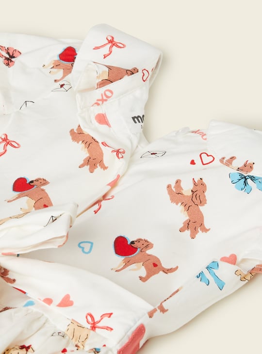 Girls Printed Dress