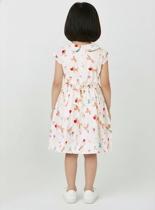 Girls Printed Dress
