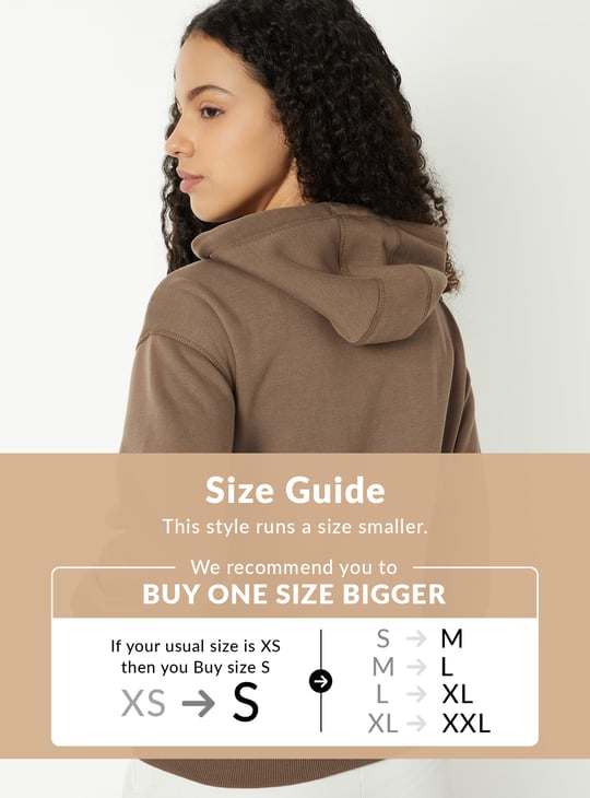 Women Heathered Hooded Sweatshirt