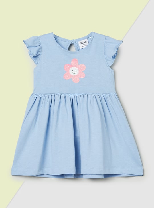 Girls Printed Dress - Pack of 2