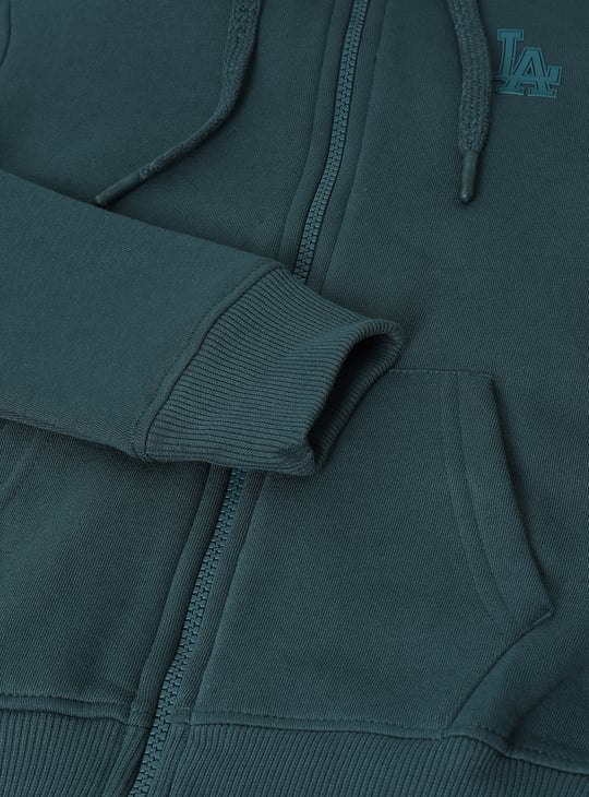 Boys Knit Hooded Sweatshirt