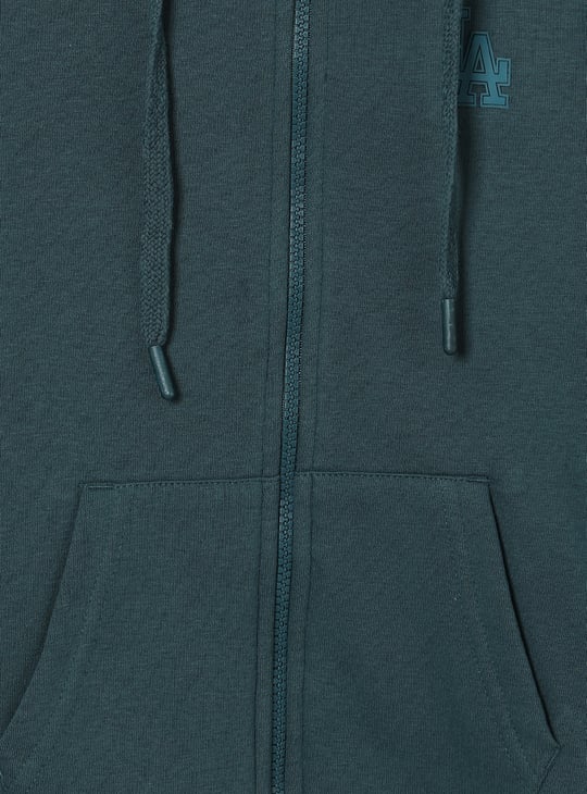 Boys Knit Hooded Sweatshirt