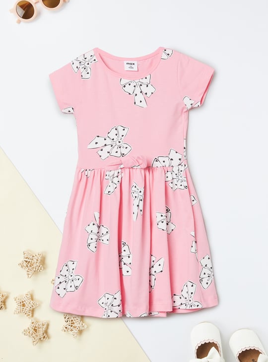 Girls Printed Dress