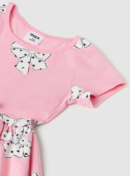 Girls Printed Dress